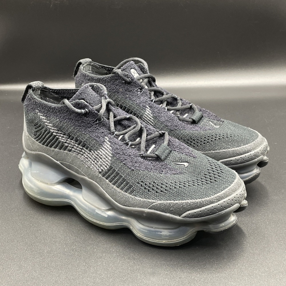 Nike Air Max Scorpion Flyknit Women's Size 8.5 Triple Black Sneakers DJ4702-002